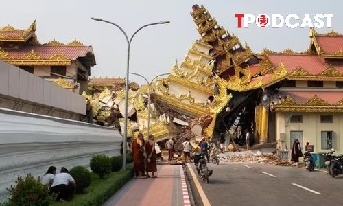 NÓNG 29/3: Lời kể ám ảnh của nhân chứng vụ động đất kinh hoàng ở Myanmar