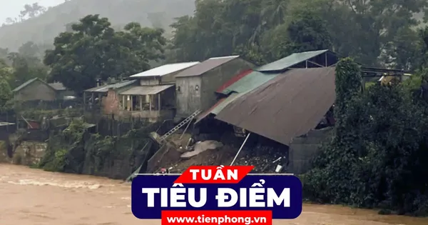 TIÊU ĐIỂM: Mưa lũ do bão số 1 làm 6 người chết và mất tích; Con số ấn tượng: 34