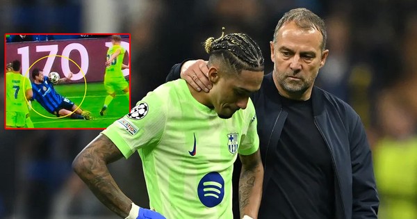HLV Barca ấm ức vì thua trận, chỉ trích trọng tài thiên vị Inter trắng trợn