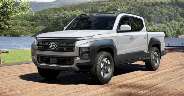 Hyundai nhập cuộc đua xe bán tải khung gầm rời cạnh tranh Ford Ranger