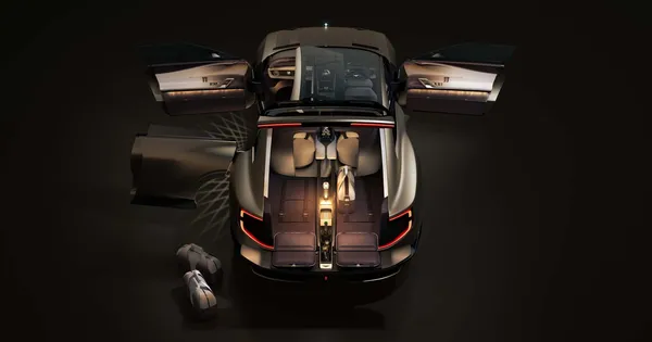 Bentley hé lộ xe điện siêu sang chỉ có 3 chỗ ngồi