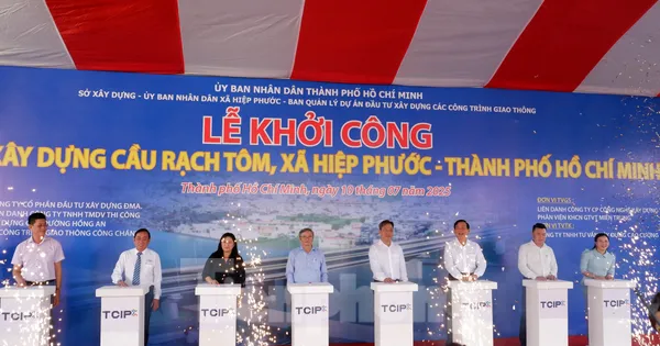 Khởi công xây cầu 500 tỷ, khơi thông cửa ngõ phía Nam TPHCM