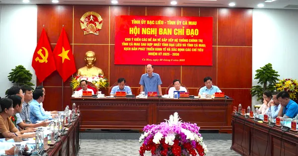 Cán bộ Bạc Liêu sang Cà Mau làm việc dự kiến được hỗ trợ 2,2 triệu đồng/tháng
