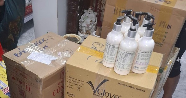 Tạm giữ hàng chục tấn hóa chất và mỹ phẩm không rõ nguồn gốc