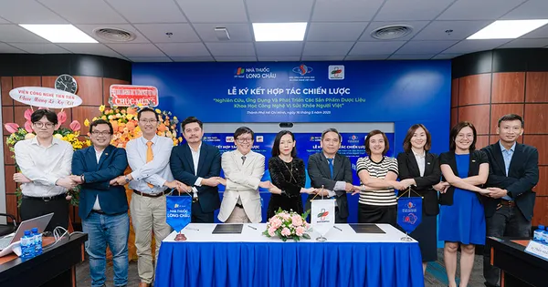 Long Châu bắt tay Viện Công Nghệ Tiên Tiến xây 'hàng rào khoa học' chăm sóc sức khỏe người Việt