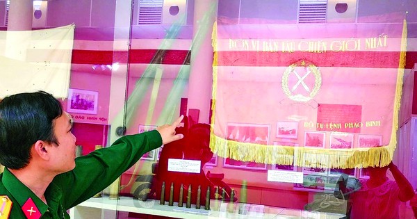 Nơi lưu giữ những lá cờ lịch sử