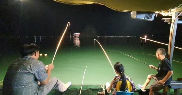 Câu đêm trên Bái Tử Long