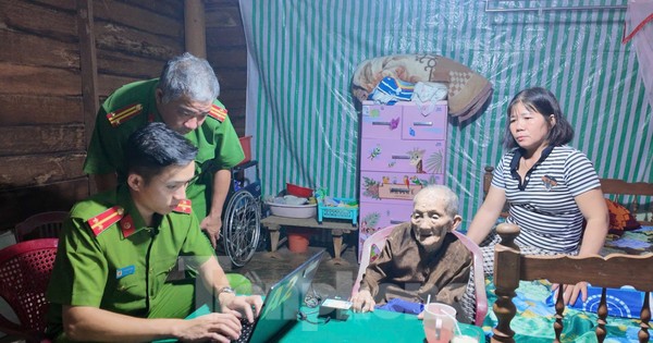 Công an Đắk Nông đến tận nhà thu mẫu ADN thân nhân liệt sĩ chưa xác định danh tính