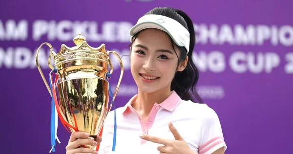 Á hậu Châu Anh, Vân Nhi chúc các tay vợt chinh phục giải thưởng một tỷ đồng của Giải Vô địch Pickleball Việt Nam