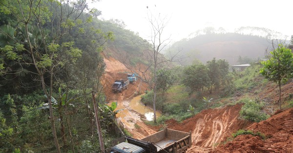 Đường bị vùi lấp từ bão Yagi tại Yên Bái được khôi phục sau phản ánh của Tiền Phong