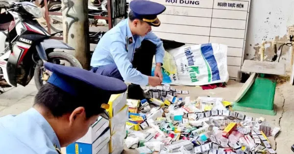 Cơ quan chức năng kiểm tra các sạp thuốc ở chợ phiên, chủ sạp bỗng dưng ‘biến mất’