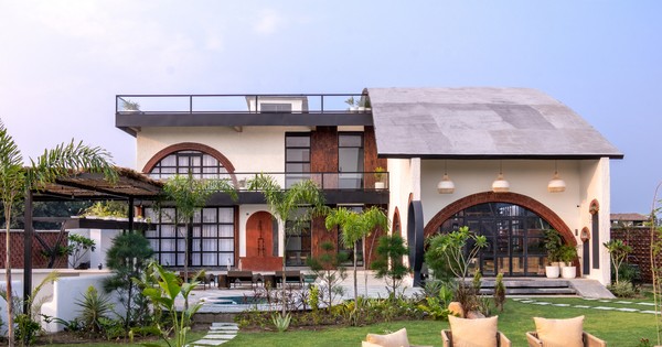 Ấn tượng với ngôi nhà cửa vòm giữa thiên nhiên