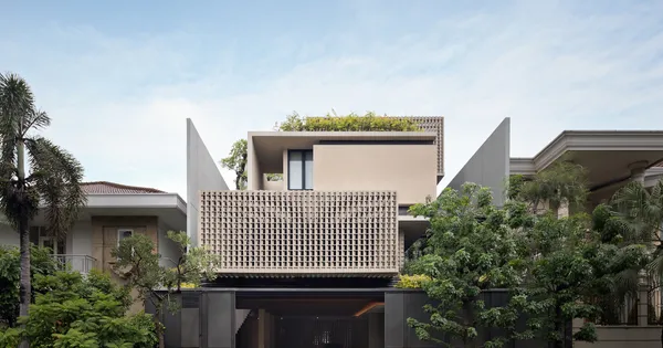 Ngôi nhà tự "thở" giữa lòng đô thị