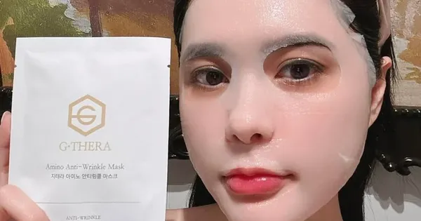 Đoàn Di Băng quảng cáo sản phẩm vừa bị thu hồi là mặt nạ tế bào gốc, đắp 10 phút giảm ngay 80% vết thương