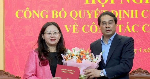 Công bố các quyết định của Ban Bí thư về công tác cán bộ