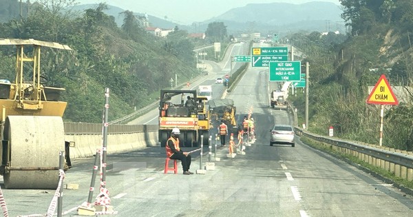 Cao tốc Nội Bài - Lào Cai vừa sửa chữa vừa khai thác, tài xế cần lưu ý khi lưu thông dịp 30/4 và 1/5