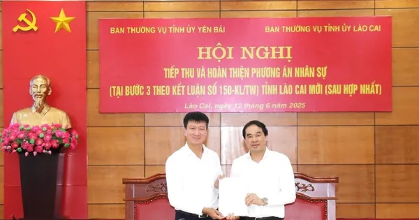 Hoàn thiện phương án nhân sự tỉnh Lào Cai mới