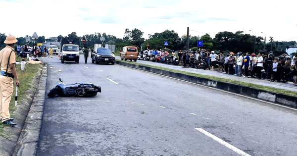 Hai học sinh đi xe máy điện bị tai nạn, chị tử vong, em bị thương nặng
