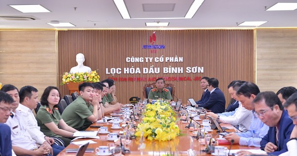 Hội nghị công tác đảm bảo an ninh, an toàn cho NMLD Dung Quất