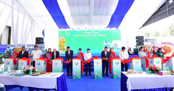 Khánh thành nhà máy chế biến tôm HappyFood VietNam - Tỉnh Đồng Tháp