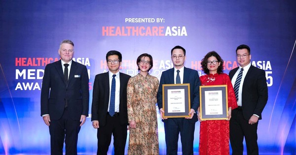 Vinmec là hệ thống y tế đầu tiên tại Việt Nam được vinh danh tại Healthcare Asia Awards 2025