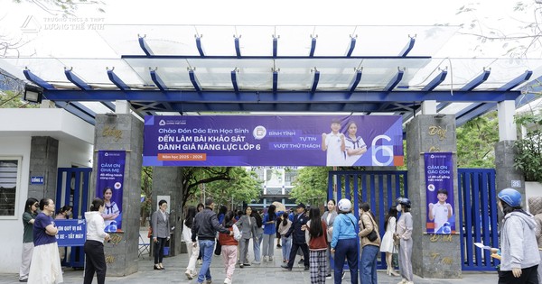 Hơn 4.000 học sinh lớp 5 tham gia khảo sát đánh giá năng lực trên máy tính tại Lương Thế Vinh
