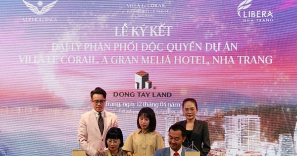 Đông Tây Land độc quyền phân phối dinh thự biển 6 sao Villa Le Corail