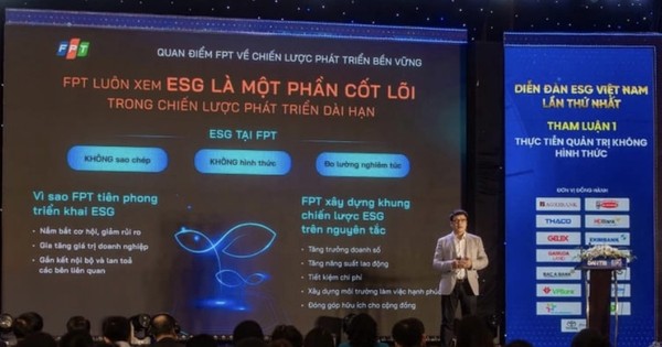 Tiêu chuẩn ESG không chỉ là 'trang sức' cho doanh nghiệp