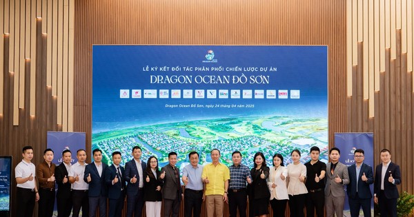 Lễ ký kết hợp tác phân phối chiến lược dự án Dragon Ocean Đồ Sơn: Khởi động làn sóng đầu tư mới tại Hải Phòng