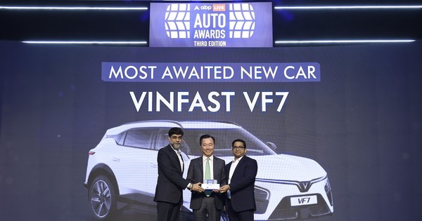 VINFAST VF 7 được vinh danh là 'mẫu xe mới được mong chờ nhất' tại Ấn Độ
