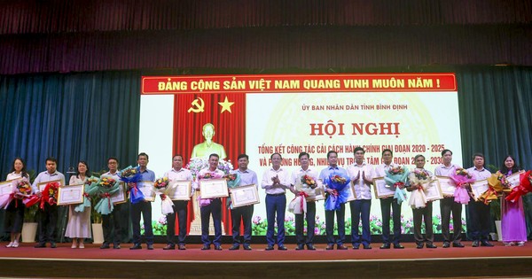 Bình Định: Chỉ số 'phục vụ người dân, doanh nghiệp' dẫn đầu cả nước