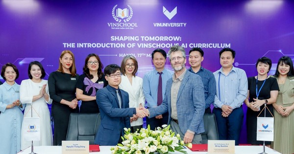Vinschool triển khai chương trình giáo dục trí tuệ nhân tạo toàn diện từ mầm non đến lớp 12