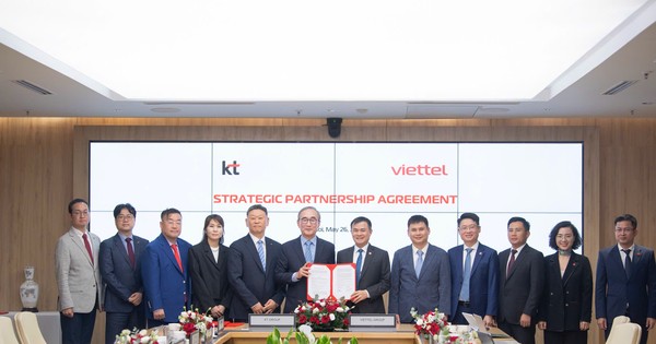 Tập đoàn Viettel và tập đoàn KT (Hàn Quốc) hợp tác chiến lược thúc đẩy trí tuệ nhân tạo và chuyển đổi số tại Việt Nam