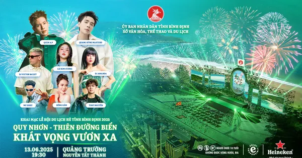 Heineken đưa trải nghiệm đa tầng đến lễ khai mạc Lễ hội Du lịch Hè Bình Định