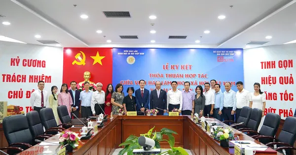 ĐH Duy Tân ký kết Thỏa thuận Hợp tác với Viện Hàn lâm Khoa học Xã hội Việt Nam