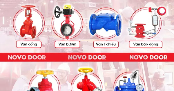 NOVODOOR mở rộng hệ sinh thái thiết bị chống cháy: Đồng bộ từ cửa đến van kỹ thuật