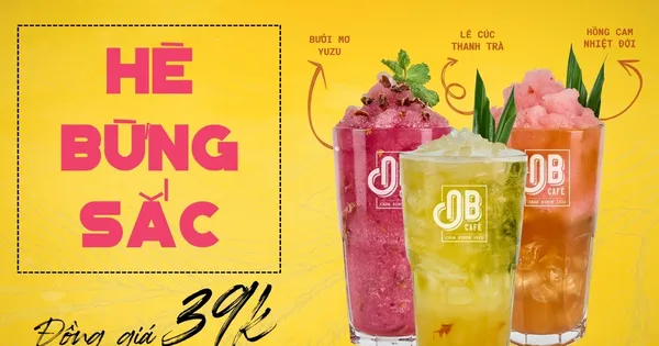 Cà Phê Ông Bầu ra mắt bộ sưu tập thức uống mới