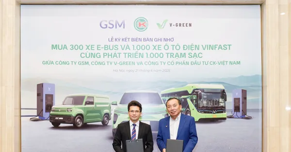 Xanh SM, V-GREEN Và CK Việt Nam hợp tác 'Điện hóa giao thông' Nghệ An