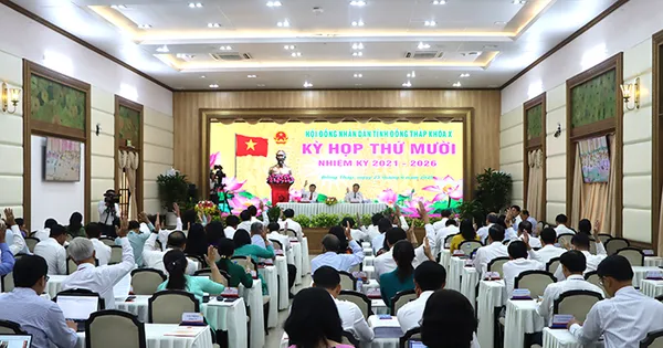 HĐND tỉnh Đồng Tháp thông qua 31 Nghị quyết quan trọng