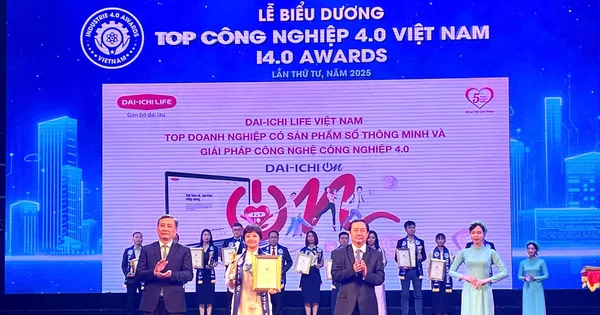 Dai-ichi Life Việt Nam - 'Top Doanh nghiệp có sản phẩm số thông minh và giải pháp công nghệ Công nghiệp 4.0'
