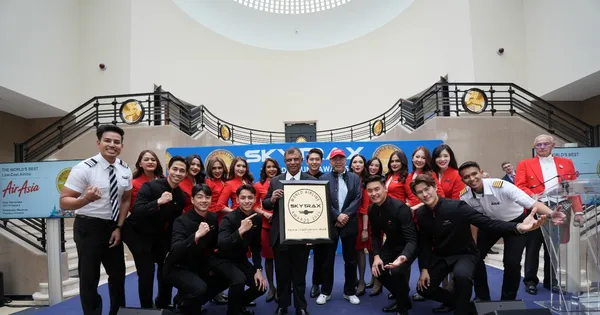 AirAsia đạt danh hiệu Hãng hàng không giá rẻ tốt nhất thế giới năm thứ 16 liên tiếp tại Skytrax 2025