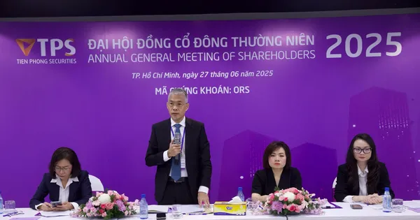 ĐHCĐ Chứng khoán Tiên Phong: Hướng đến tăng trưởng bền vững và nâng cao năng lực cạnh tranh