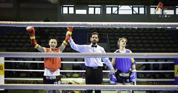 Thái Nguyên tổ chức thành công giải vô địch MuayThai châu Á năm 2025