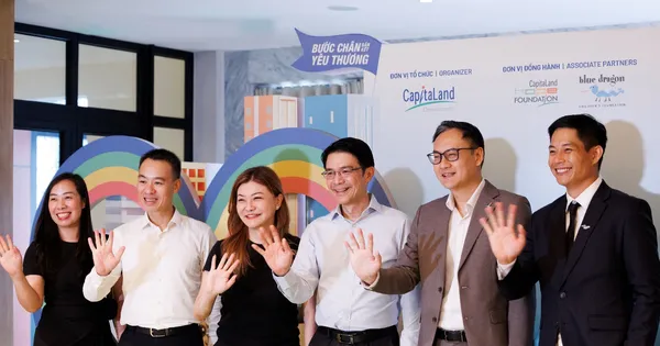 CapitaLand Development tiếp tục hành trình 'Bước chân gắn kết yêu thương' lần 3