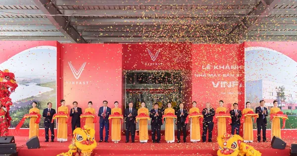 Cận cảnh dây chuyền sản xuất 200.000 xe/năm tại nhà máy VinFast Hà Tĩnh