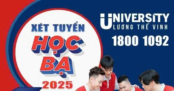 Xét tuyển Đại học ngành Kế Toán năm 2025 gồm 3 phương thức xét tuyển