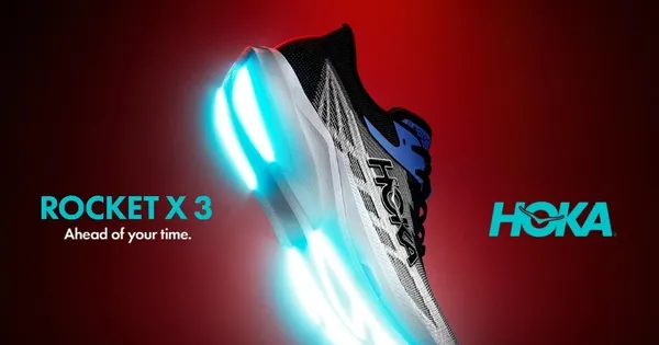 HOKA ra mắt dòng giày tốc độ Rocket X 3