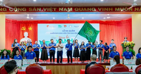 Remos khởi động chương trình 'Flex mùa hè xanh rực rỡ' và chiến dịch sinh viên tình nguyện hè 2025