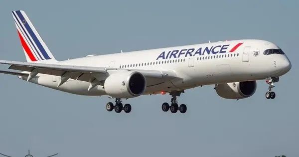 Máy bay Air France bị từ chối hạ cánh tại Mỹ