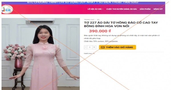 Mất nửa tỷ đồng vì đăng ký thi áo dài trên mạng